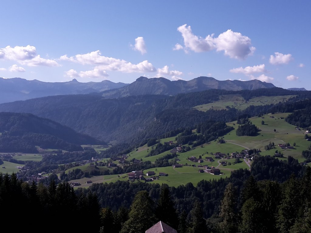 Ausblick vom Bergvorsäß